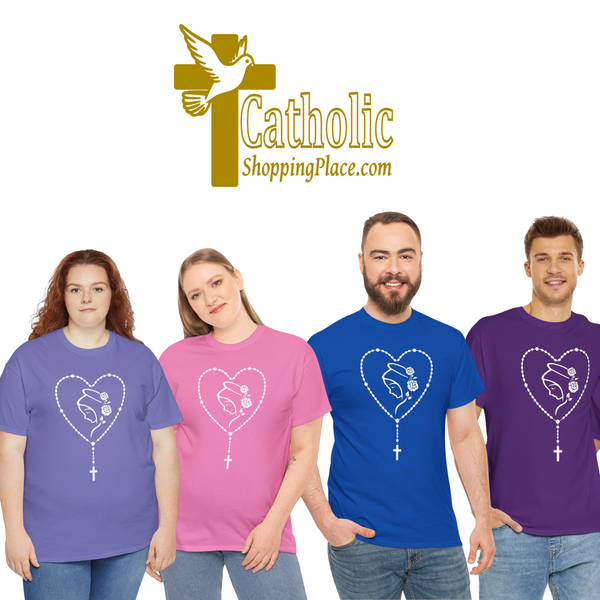 Rosary T-Shirt with Free Rosary