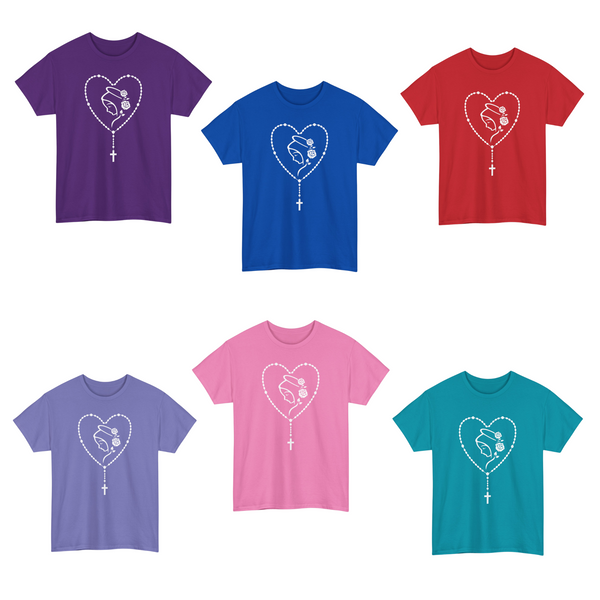 Rosary T-Shirt with Free Rosary