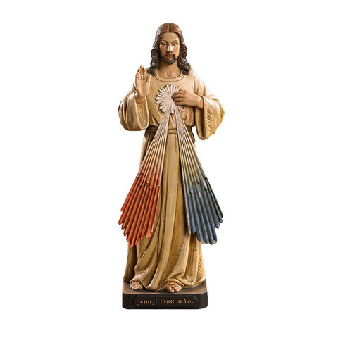 8" Toscana Divine Mercy Statue