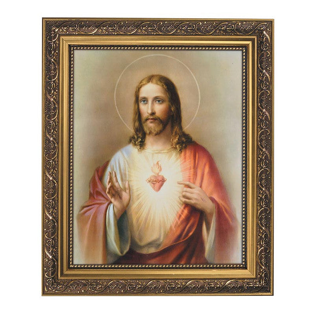Sacred Heart Jesus Framed Print