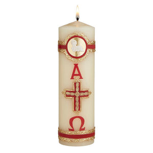 Lamb of God Family Prayer Candle