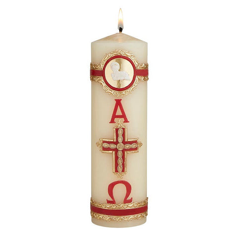 Lamb of God Family Prayer Candle