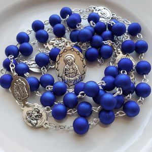Seven Sorrows of the Blessed Virgin Mary chaplet with prayer card (Buy one Get one Free)