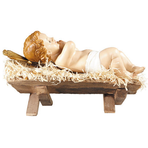 7" Infant Jesus with Crib