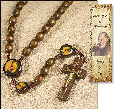 St. Pio Devotional Cord Rosary