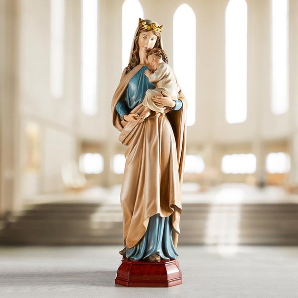 24" Mary, Queen of Heaven Statue