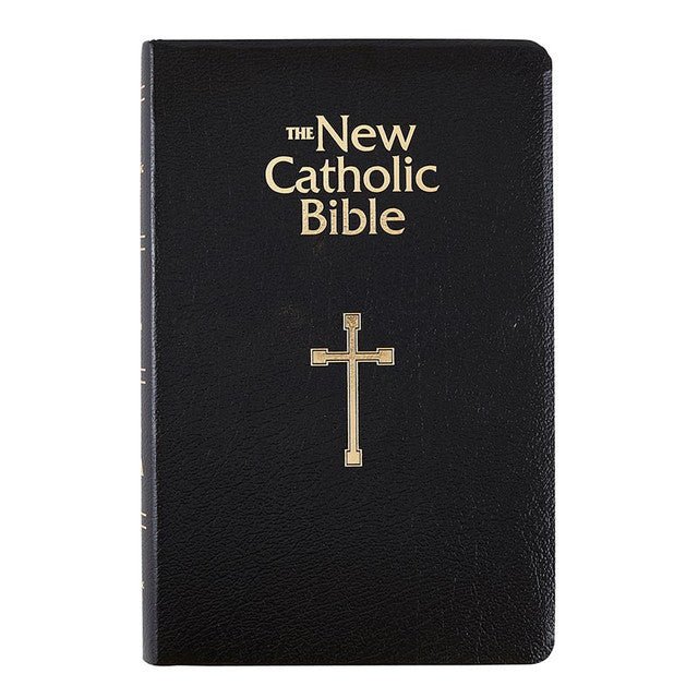 Black New Catholic Bible - Gift & Award Edition