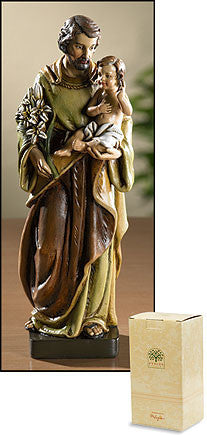 Saint Joseph with Child Statue