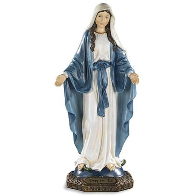 12" Our Lady of Grace Statue