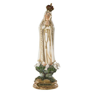 Barcelona 16" Our Lady of Fatima Statue