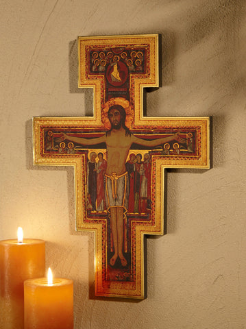 16" San Damiano Crucifix