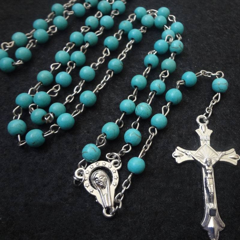 Turquoise Rosary (70% Off)