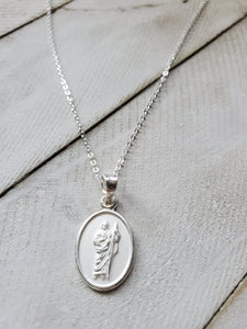 Sterling Silver St. Jude Necklace